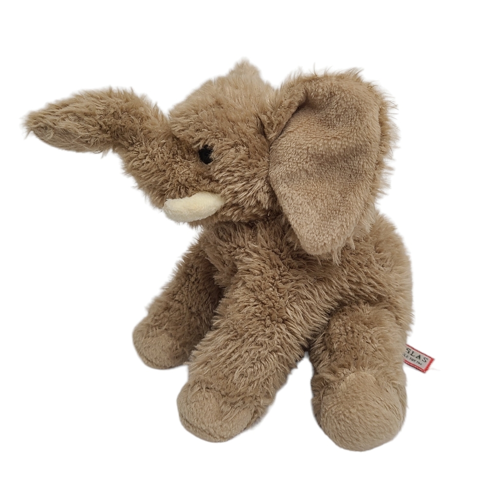 Douglas Cuddle Toys Tan Elephant Plush Stuffed Animal Toy Machine Washable